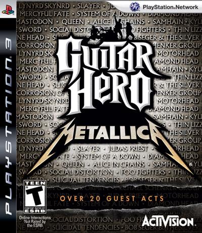 guitar hero metallica ps3 guitar