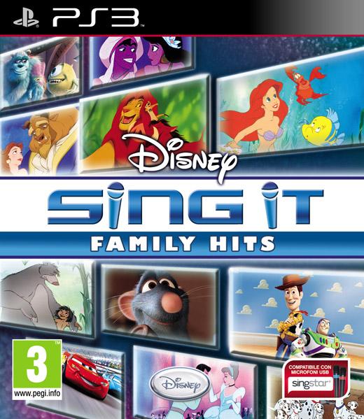 Disney sing it sales family hits ps3