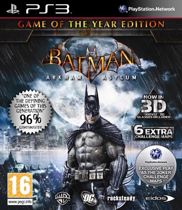 Jogo PS3 - Batman: Arkham Asylum GOTY (Mídia Física) - FF Games