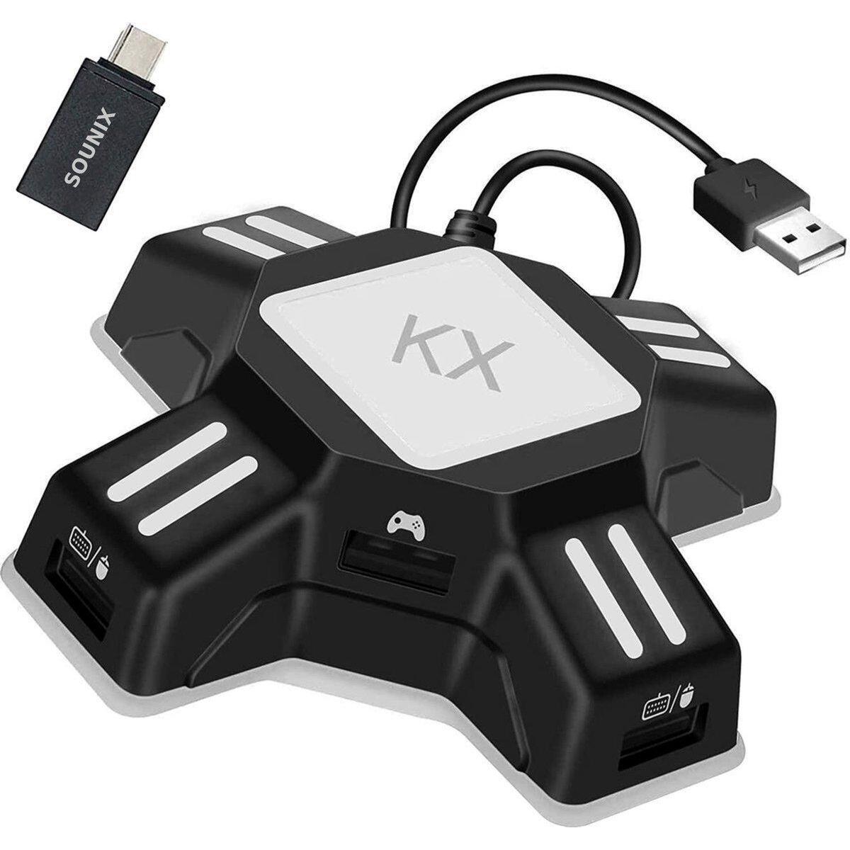 Kolibrie atleet Email Gaming Toetsenbord en Muis USB Adapter - Sounix kopen - €16.99