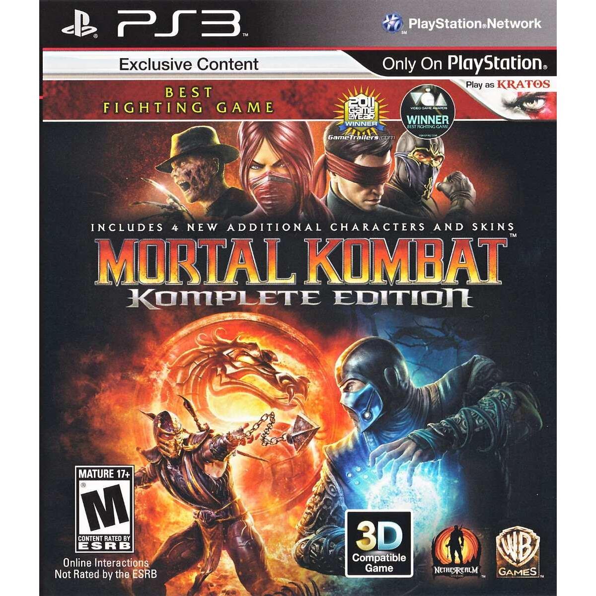 uitlijning In verkoper Mortal Kombat Komplete Edition (PS3) kopen - €43